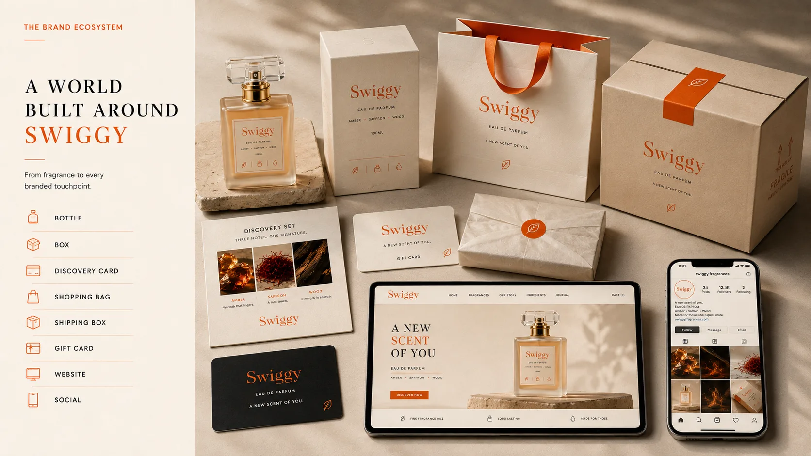 Swiggy — Logo and Branding packaging & visual design mockup 13 by Raghav Chopra